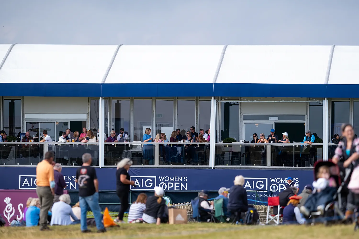 Fans at AIG Womens Open