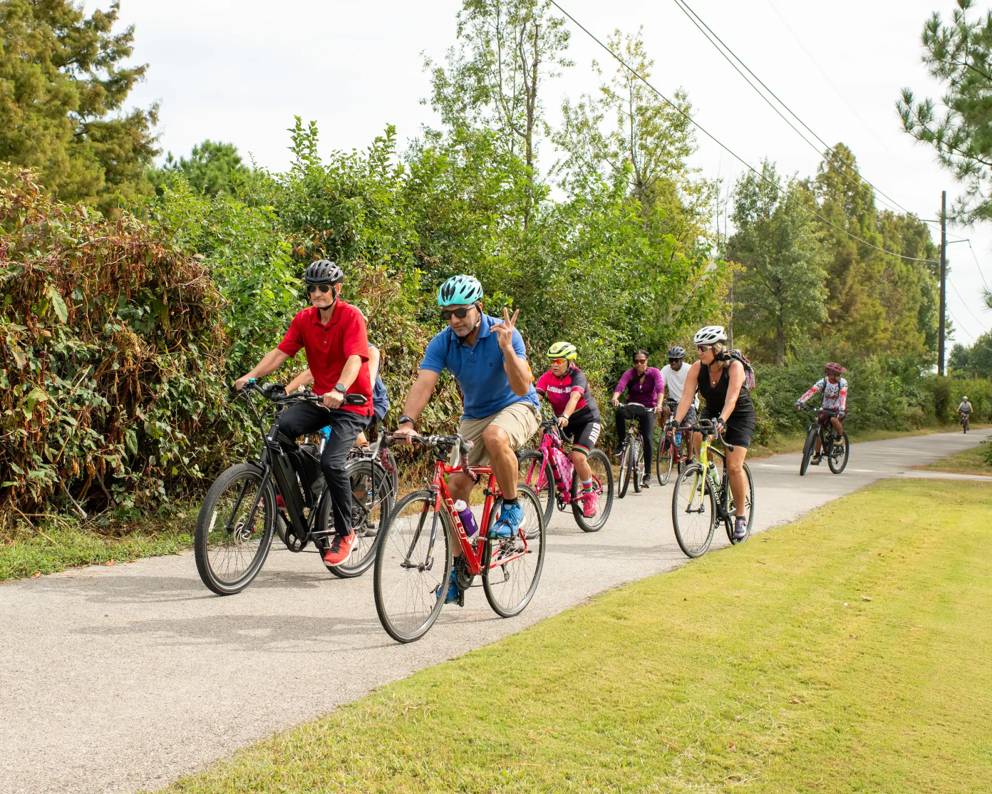 BIke Ride at NWA Championships