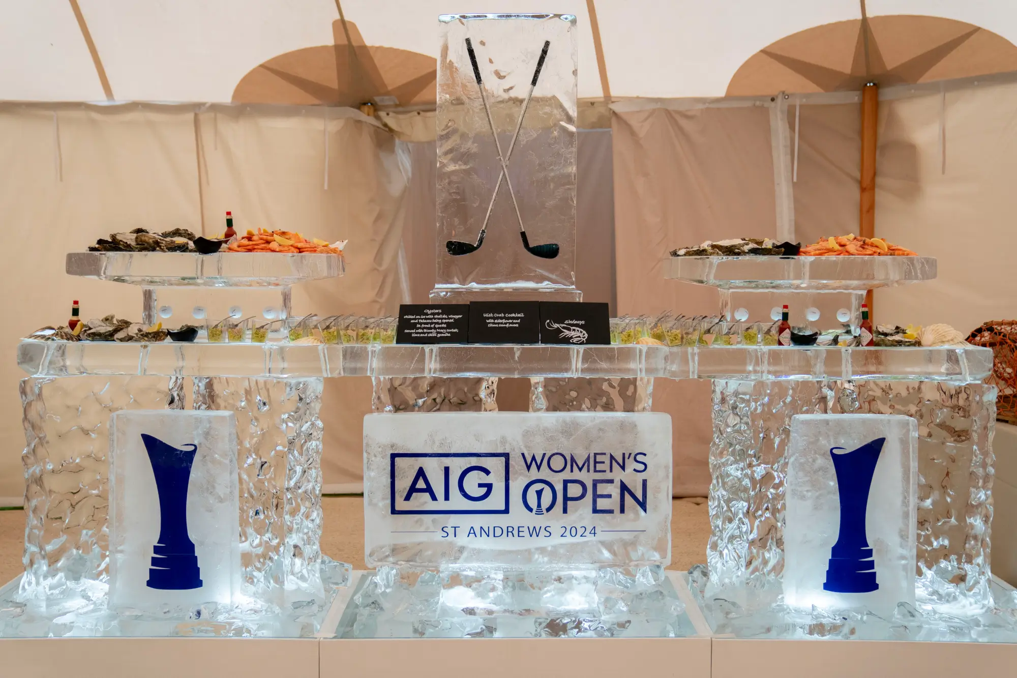 AIG Womens Open Ice Sculpture